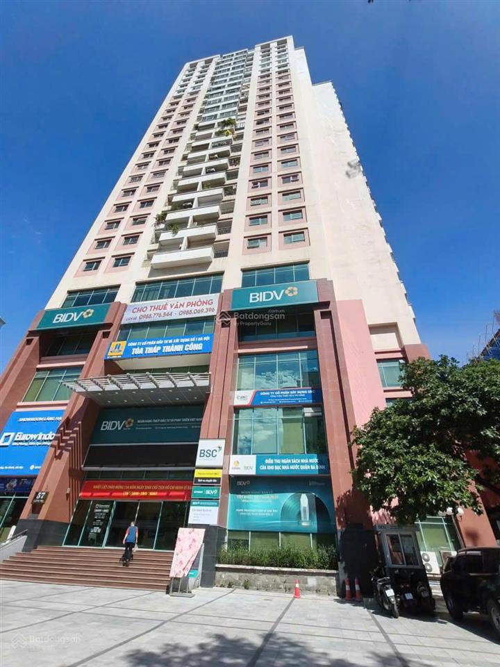 Bán căn 4 phòng ngủ, 198m² giá 16.8 tỷ, view đẹp, trục đẹp nhất toà thành công tower 57 láng hạ