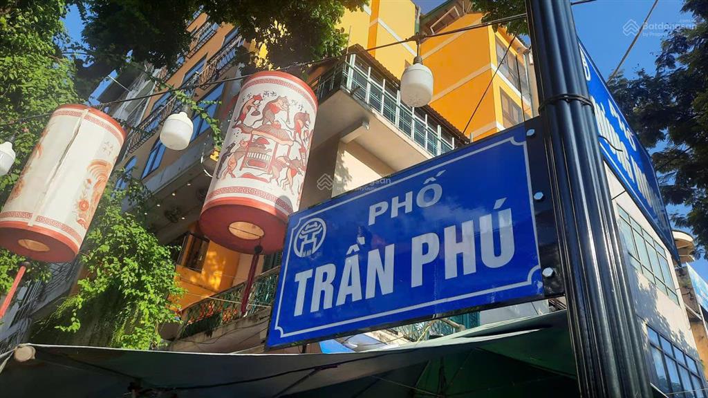 Bán biệt thự liền kề mặt phố trần phú, 100m2 giá 90 tỷ, 5 tầng, mặt tiền 6m, thang máy, vị trí đẹp