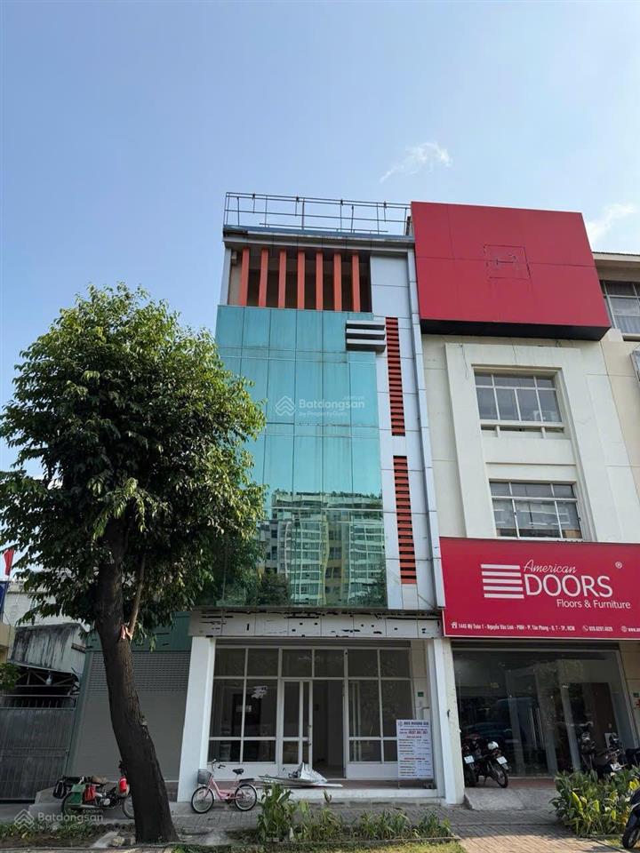 Bán nhà mặt phố vị trí mặt tiền đường nguyễn văn linh đẹp nhất mỹ toàn 2, dtsd 400 m2, có thang máy