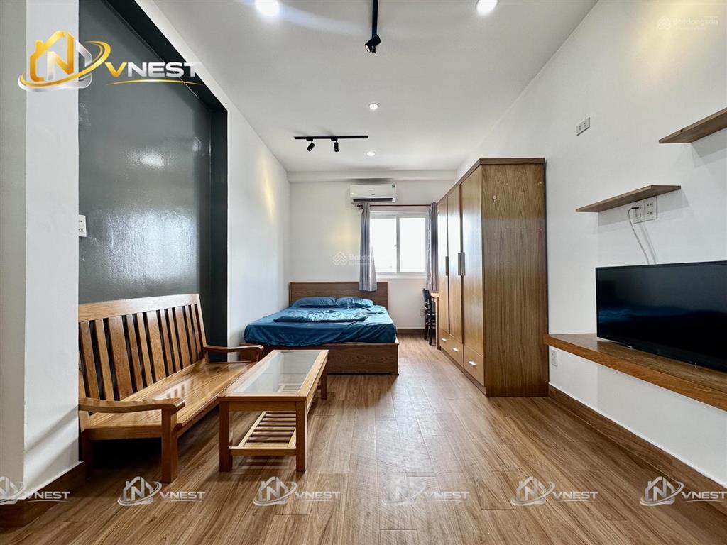 Hot chung cư mini mới setup căn hộ studio full nội thất cửa sổ trời cực thoáng, chỉ 6tr4