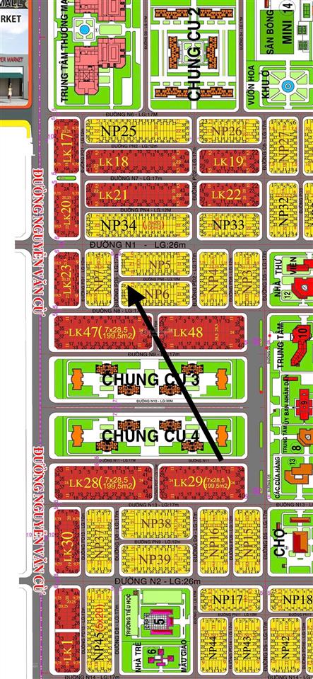 Bán nền góc đẹp dự án xây dựng hà nội vị trí đắc địa