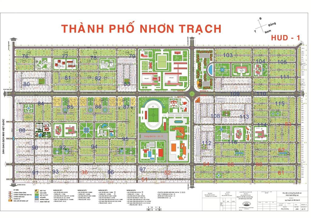 Bán nền dự án hud vị trí đẹp, giá tốt trục đường 26m thông dài.