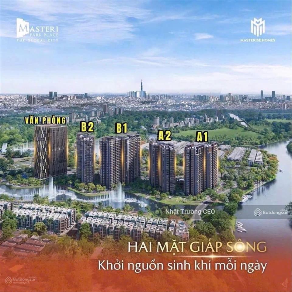 Sở hữu căn hộ 1pn+ được săn đón nhất masteri park place 55m chỉ 6,8 tỷ, thiết kế đa năng, hiện đại