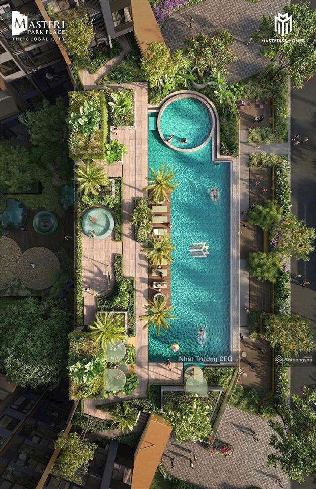 Bán căn hộ 3pn masteri park place view trực diện hồ bơi  chỉ 10,8 tỷ  rẻ hơn thị trường đến 40%