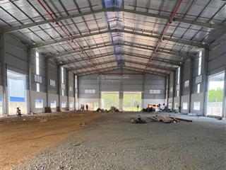 Nhà xưởng mới gần hoàn thiện giá tốt sát tân uyên, sát kcn vsip 2, kcn nam tân uyên bình dương