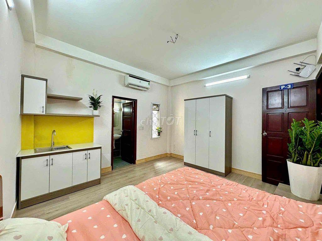 🔥Căn Hộ Mới Cửa Sổ Thoáng Full Nội Thất Ngay Sân Bay CV Gia Định