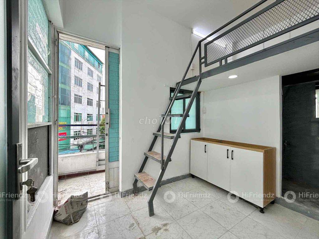 🔥Cho Thuê Phòng Gác Bancol Sẵn Máy Lạnh Giá Rẻ - Sân Bay - CV Gia Định