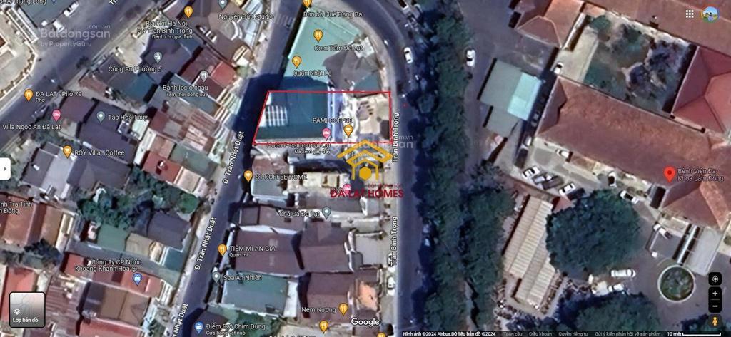 Bán khách sạn 3* 2 mặt tiền trần bình trọng đà lạt, view thoáng sang trọng, đẳng cấp