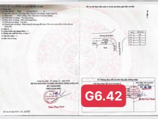 Kdc tái định cư thái sơn long hậu, cần bán nền góc ngã 4, giá tốt nhất dự án chỉ 2tỷ350