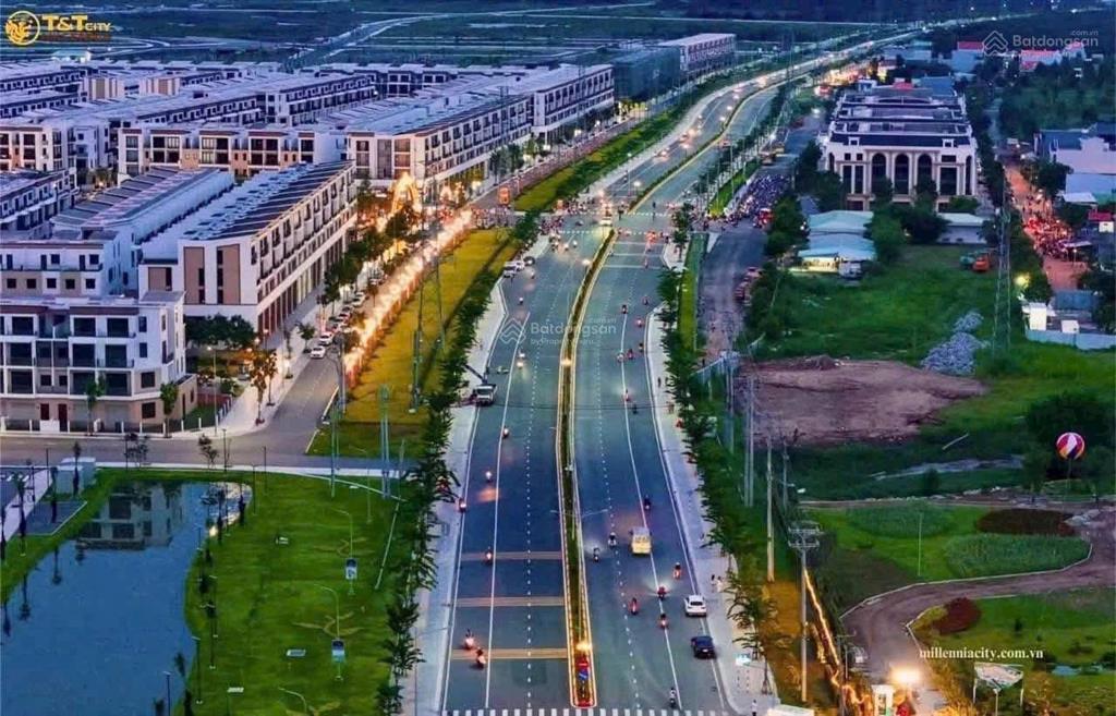 Kdc tái định cư thái sơn long hậu, cần bán nền góc ngã 4, giá tốt nhất dự án chỉ 2tỷ350