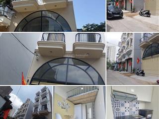 Tòa nhà chdv 6 tầng có hầm pccc chuẩn trần thị hè q12 dòng tiền 52tr/tháng