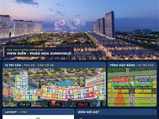Chỉ 2,8 tỷ cho 56 m2 căn hộ sở hữu lâu dài tại khu đô thị biển blanca city sungroup