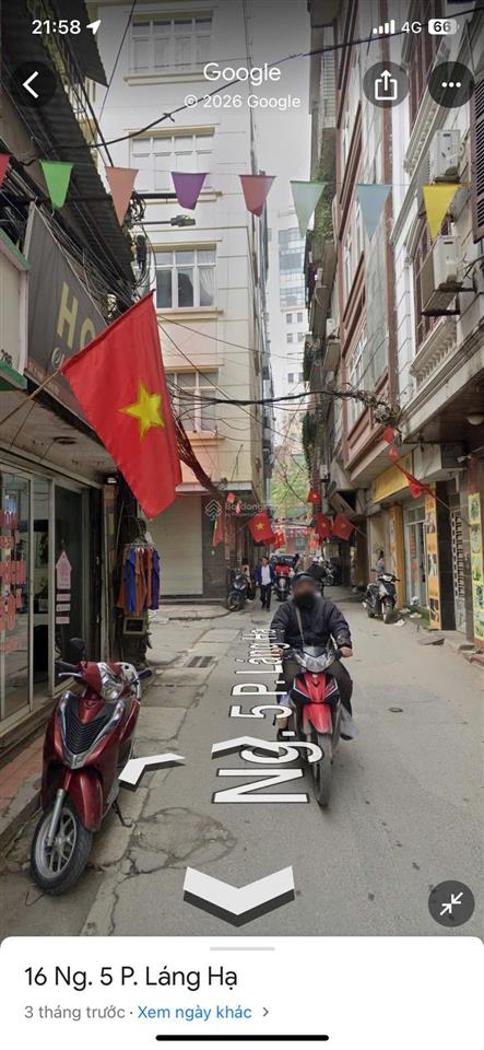 Sang nhượng quán chè, tào phớ cổng trường học tại số 6 ngõ 5 láng hạ