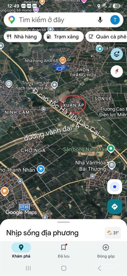 Bán đất xã kim anh hà nội đất gần đường vành đai 4