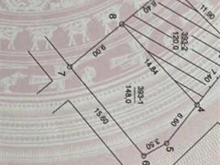 Lô góc đẹp  mặt tiền khủng tại đại định