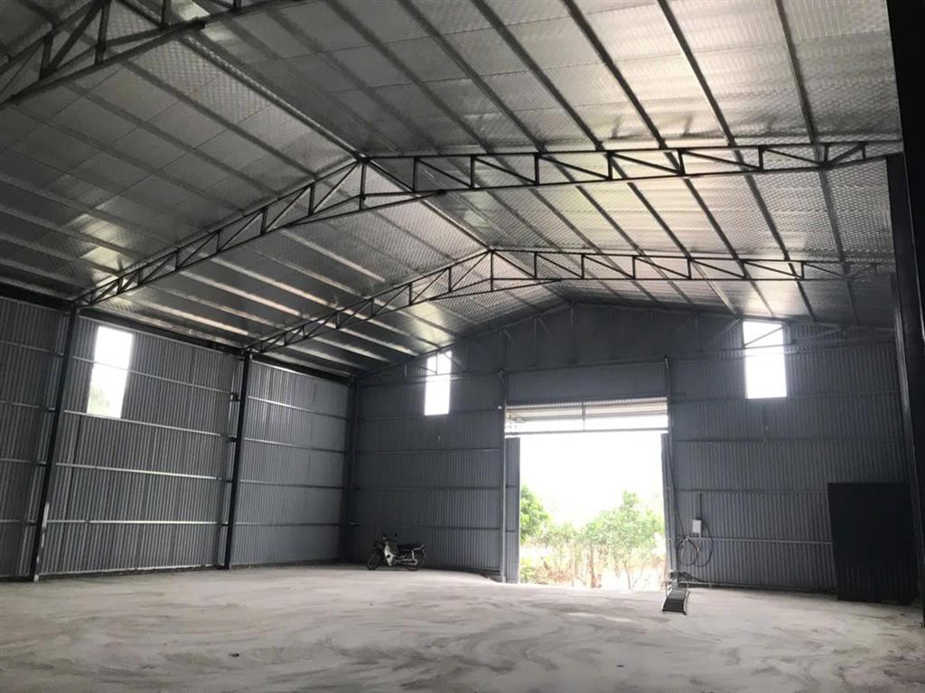 🏭 CHO THUÊ KHO XƯỞNG 1.200M² TẠI VẠN PHÚC – THANH TRÌ  XE CONTAINER RA VÀO 24/7