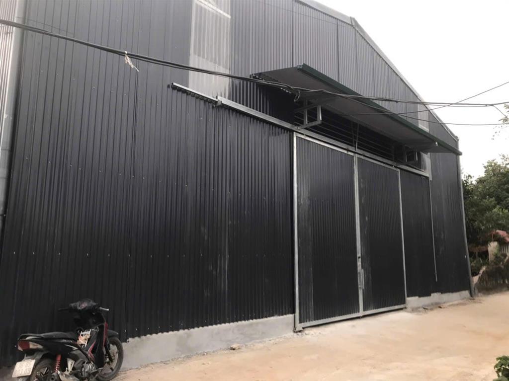 🏭 CHO THUÊ KHO XƯỞNG 1.200M² TẠI VẠN PHÚC – THANH TRÌ  XE CONTAINER RA VÀO 24/7