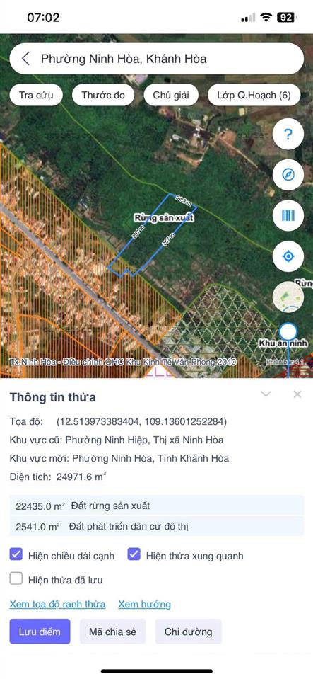 Cần bán gấp nên hạ giá sâu cho mảnh đất tại phường ninh hòa  khánh hòa