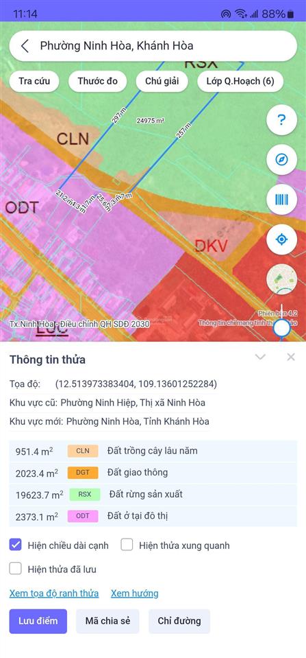 Cần bán gấp nên hạ giá sâu cho mảnh đất tại phường ninh hòa  khánh hòa