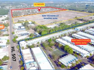 Đất tp đồng xoài 750 triệu ngay kcn bắc đồng phú, đt741, sử dụng, kinh doanh liền