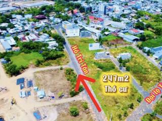 Lô góc 2 mặt tiền đường lớn hồ tri tân, 309,6m2, sổ sẵn, giá rẻ bèo hơn lô thường