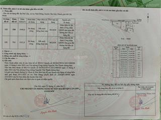 Bán lô đất mặt tiền đường lý nhơn, xã an thới đông, thành phố hồ chí minh