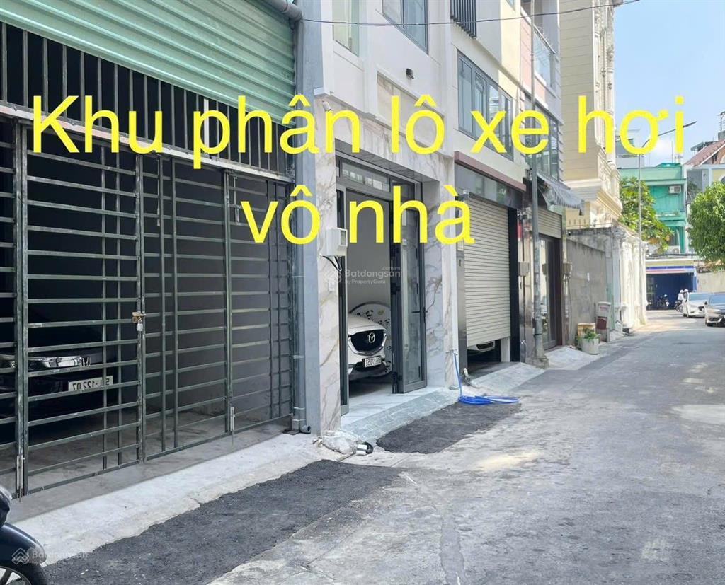 Một căn nhà ngang 6m  54m2 xe hơi ngủ trong nhà  có 5pn  5 tầng giếng trời và sân thượng