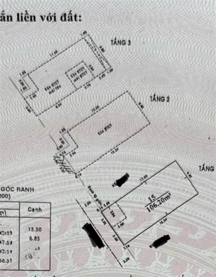 105m2 ngang hiếm 7m x 15 vuông a4 hẻm xe tải  16 tỷ tl dòng tiền 80tr/th gần 1 tỷ/năm qtb gần q10