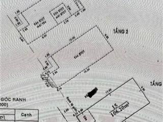 105m2 ngang hiếm 7m x 15 vuông a4 hẻm xe tải  16 tỷ tl dòng tiền 80tr/th gần 1 tỷ/năm qtb gần q10