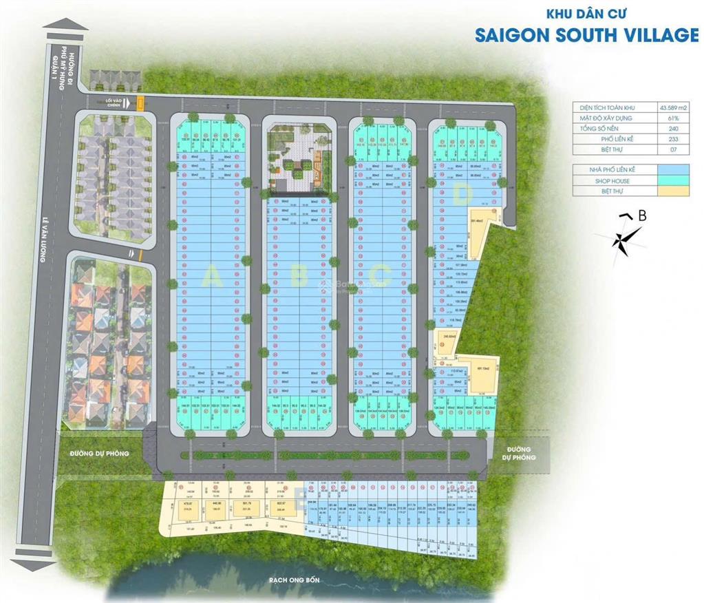 6tỷ500, 80m2 lô đất hot nhất khu vực nhà phố kdc saigon south village, lê văn lương
