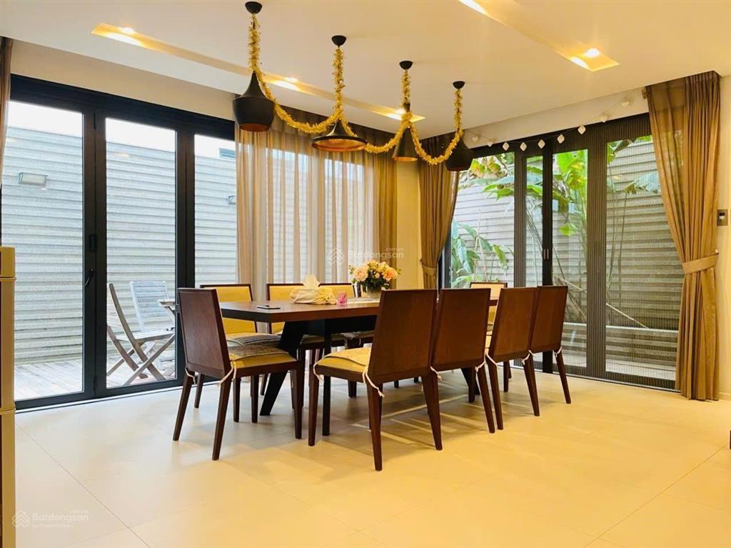 Biệt thự song lập q7 | 10,5x21m | hầm 3 tầng, thang máy | 5pn | 125 triệu/th