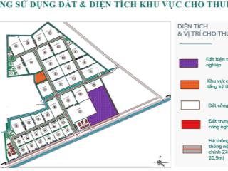 Bán đất ccn quán đỏ, hưng yên dt 3500m2 giá tốt nhất