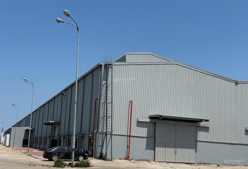 Cho thuê 30.000m2 nhà xưởng trong khu công nghiệp tại hải dương