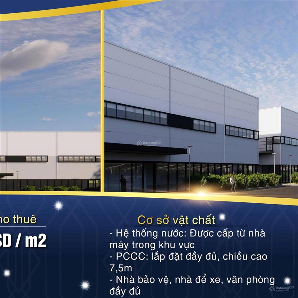 Cho thuê 4.200m² nhà xưởng tại kcn đồng văn, vị trí chiến lược, sẵn sàng bàn giao