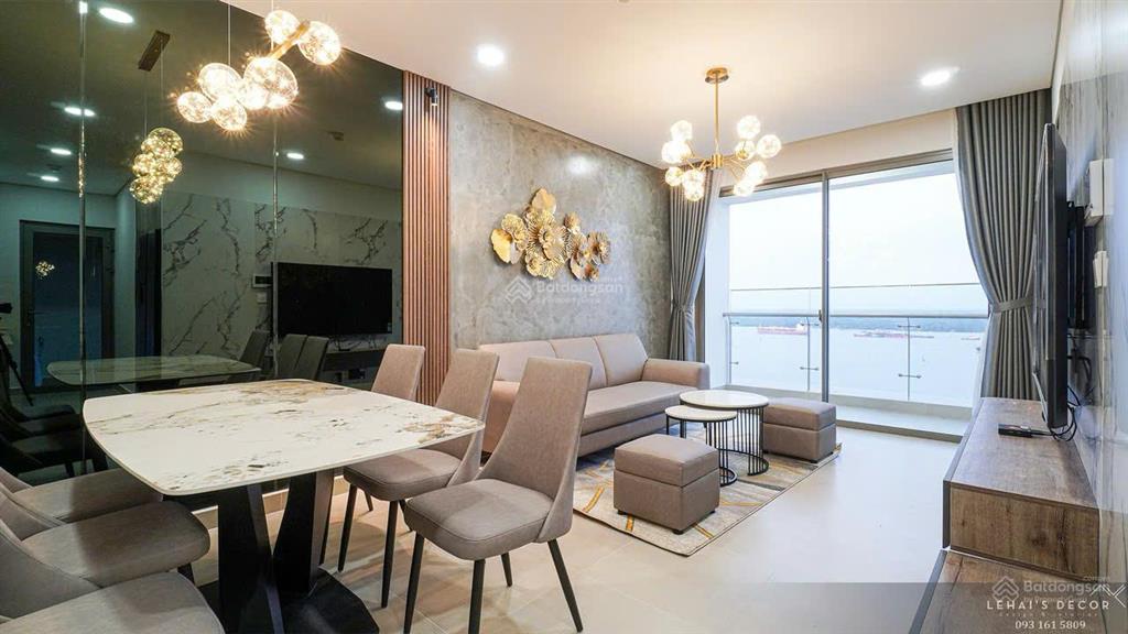 Căn hộ tầng cao view sông 2pn 2wc 72m2, nội thất hiện đại hiếm có tại sky89 quận 7