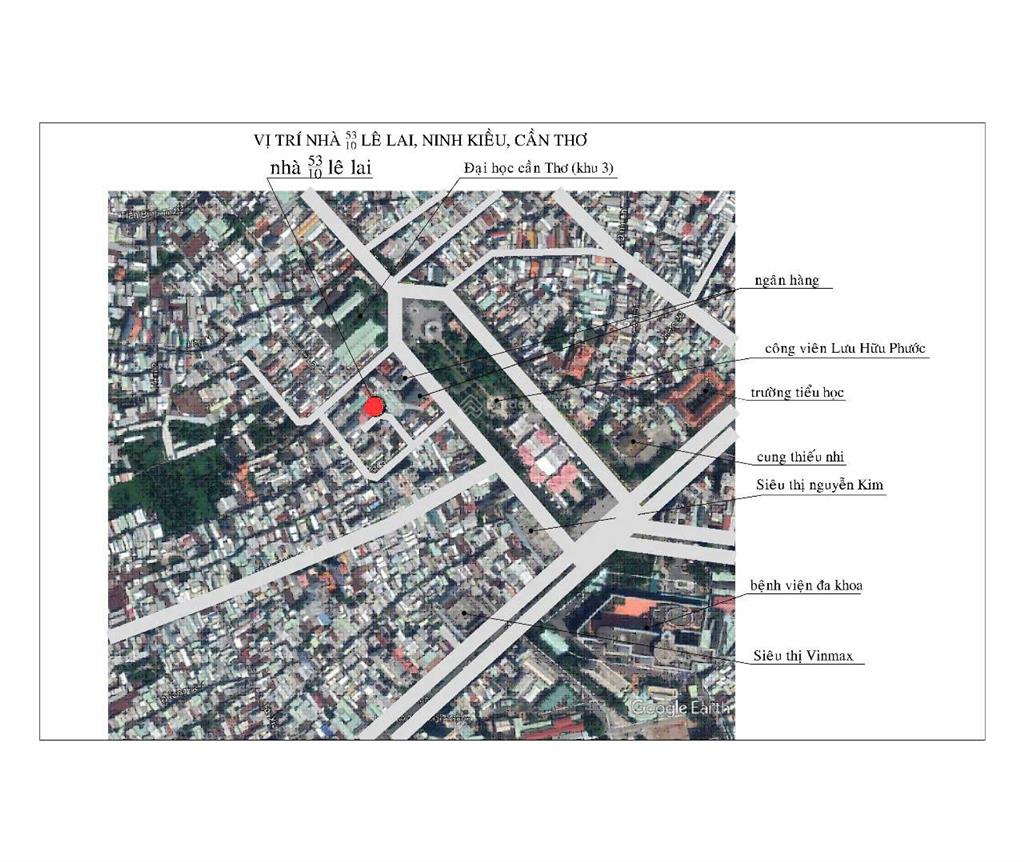 Hiếm! nhà 3 tầng 9pn, ngang 9,8m, sân đậu 3 ô tô, trung tâm cần thơ, cạnh công viên lưu hữu phước