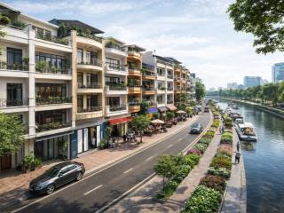 Vị trí kim cương hiếm có đón đầu quy hoạch làm sạch sông tô lịch, mở ra chuẩn sống và kinh doanh