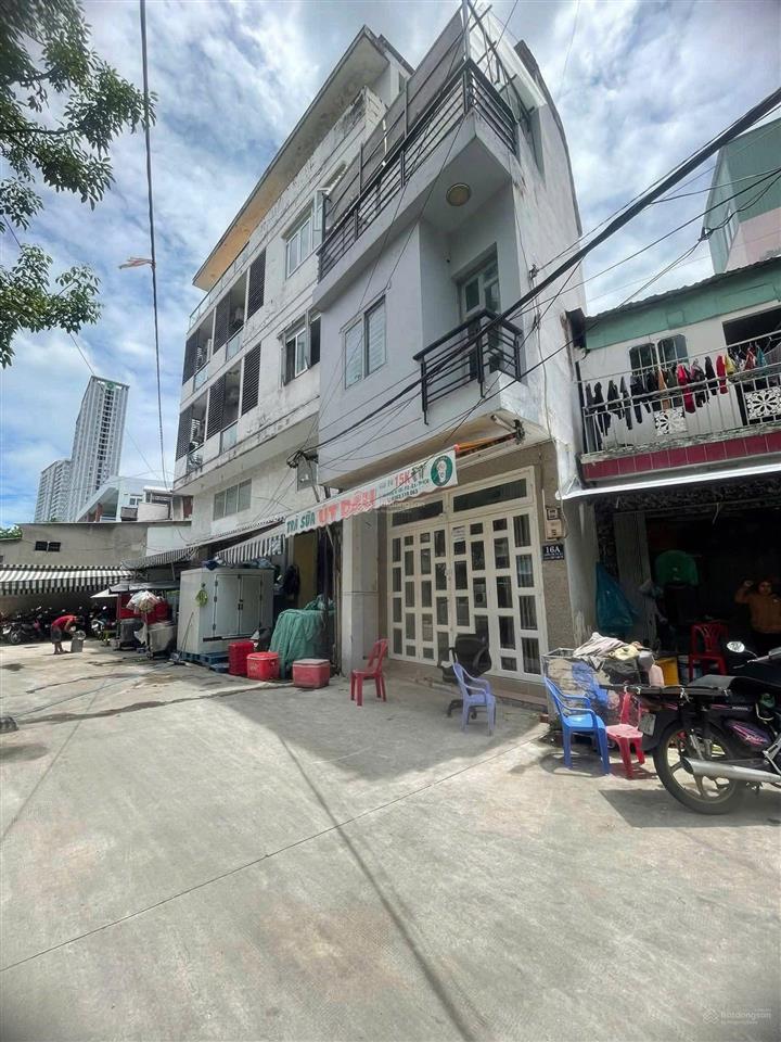 Nhà cho thuê nguyên căn đường số q4 4x5 trệt 2lầu + 2pn & 2wc ~ ôtô đỗ cửa sát mặt tiền hoàng diệu