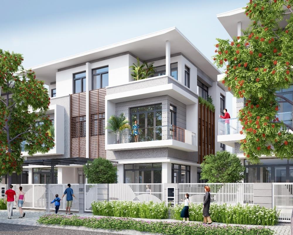 Bán đất biệt thự thủ thiêm villa lô dt 13x25m, hướng nam, đường 20m giá 153,5tr