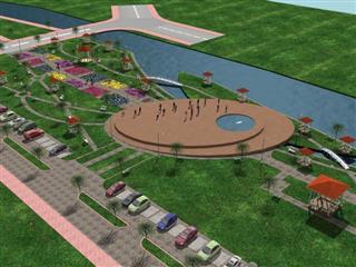 Bán đất biệt thự thủ thiêm villa lô c9 dt 13,5x24,7m 339,26m2 hướng nam,đường 20m giá 180tr/m2