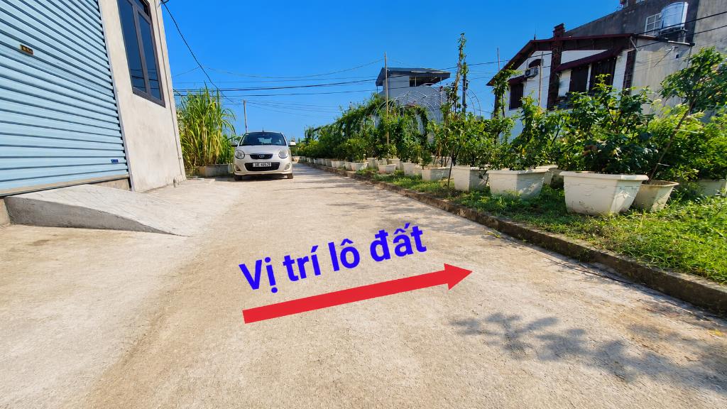 Lô cuối cùng chỉ 2,45 tỷ, mt 4,5m, ô tô vào  cạnh kcn quang minh