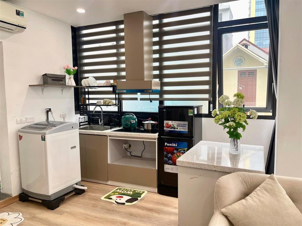 Siêu dòng tiền 1 tỷ/năm với toà ccmn cát linh, 70m*6 tầng, mặt tiền 7m, 15p full, gần ga cát linh.