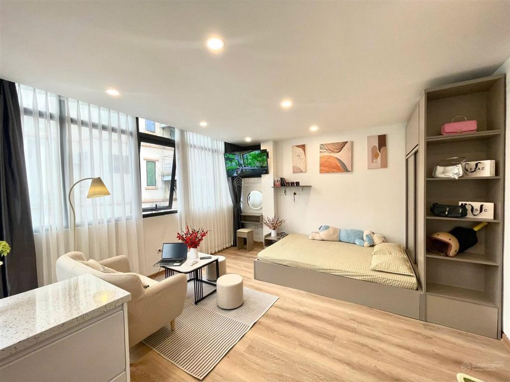 Siêu dòng tiền 1 tỷ/năm với toà ccmn cát linh, 70m*6 tầng, mặt tiền 7m, 15p full, gần ga cát linh.