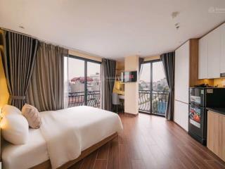 Phố vip trung kính! toà chdv 72m2*6t*12pkk, dt~900tr/năm, ngõ thông, 100m ra phố, pccc đạt chuẩn