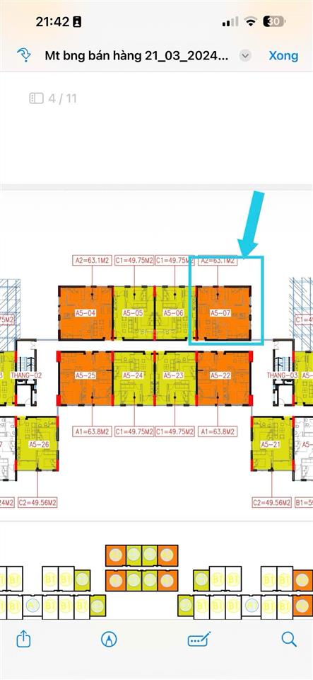 Bán chung cư thương mại ct3 kim chung tòa a tầng 5  07.28/7 này đến ngày ký. có hh 23tr. 43tr/m2
