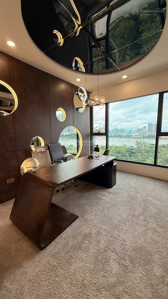 Cho thuê 4pn the river thủ thiêm 132 triệu đầy đủ nội thất view trực diện sông, landmark81