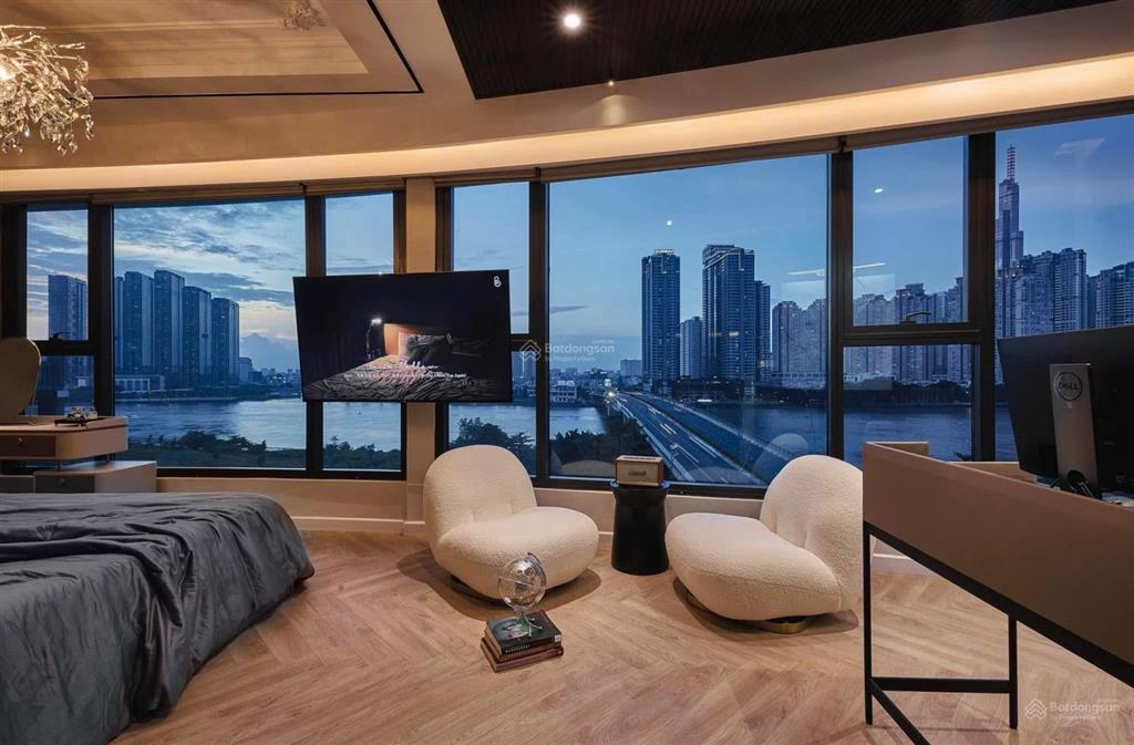 Bán căn hộ 3pn the river thủ thiêm view sông, landmark 81, pháo hoa, 60 tỷ 202m2