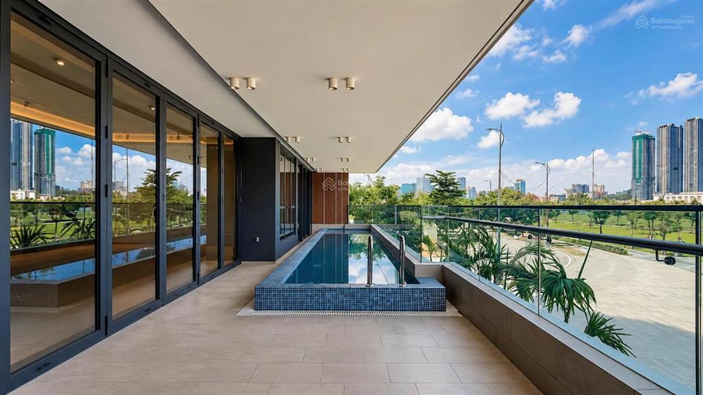 Cho thuê pool villa the river thủ thiêm 350 triệu 6pn, 5wc thang riêng, 380m2