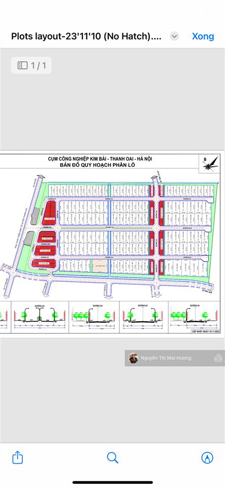 Chính chủ bán lô nhà xưởng 2000m2, giá gốc 5,4tr/m2, giá bán thoả thuận, lô góc. đẹp nhất dự án.