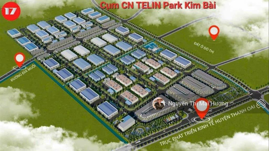 Kho, nhà xưởng tại cụm công nghiệp kim bài, giá gốc 5,4 triệu/m2, 2200 m2, giá bán thoả thuận
